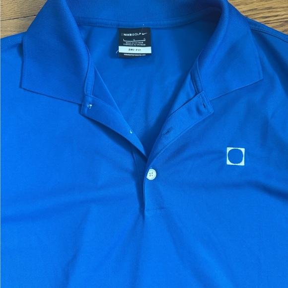 Nike Other - Nike Mens Dri Fit Golf Polo Short Sleeve Shirt Blue Size L